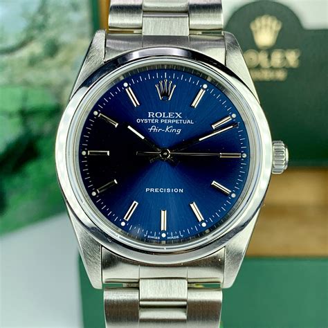 rolex air king mens watch 14000|rolex air king price chart.